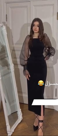مرحبا بنات 👀❤️  عندي ٣ فساتين ملبوسات مرة وحدة فقط و أريد ابيعهن بنص ا...