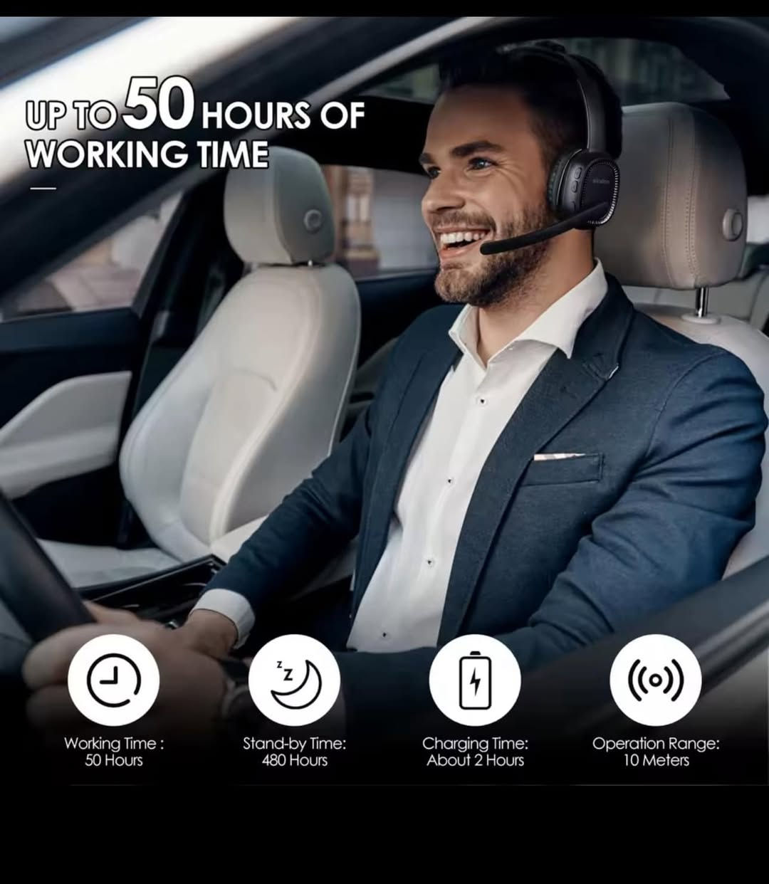 سماعة رأس لاسلكية لمركز الاتصال من سيندو، مزودة بميكروفون، طراز JH-101، خاصية إلغاء الضوضاء، مدة تحدث تصل إلى 50 ساعة، للاستخدام المنزلي والمكتبي

ب١٥ مع التوصيل


**إذا كنت صاحب هذا الإعلان وتريد حذفه لأي سبب، رجاءا أرسل رسالة إلى الدعم الفني**