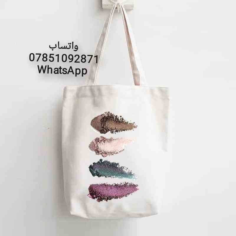 🖤🤍 حقائب التوت باك (Tote Bags) ثلاقية الابعاد القطنية الكورية الفاخرة متوفرة الآن
نقدم لكم حقائب التوت باك الكورية المصنوعة من قطن طبيعي 100%، 
✨ مميزات الحقيبة:
 * الخامة: قطن كوري عالي الجودة (100% قطن).
 * الألوان المتوفرة: الأبيض الكلاسيكي والأسود الأنيق.
 * التخصيص: جميع الحروف ثلاثي الابعاد متوفرة للتخصيص!
💰 السعر وعرض التوصيل:
| الخدمة | السعر |
|---|---|
| سعر القطعة ب١٠ الاف توصيل ٥ الاف كل المحافظات
عرض خاص توصيل مجاني لطلب اكثر من قطعة 

📞 طريقة الطلب:
للحجز  و لتفاصيل اكثر واتساب 
***********
🖤🤍 Premium Korean Cotton Tote Bags Available Now!
Looking for stylish functionality and excellent quality?
We present our Korean Tote Bags, crafted from 100% natural cotton, combining durability with a modern, chic look. The perfect bag for all your needs—whether for university, shopping, or adding a distinctive touch to your daily outfit.
✨ Bag Features:
 * Material: High-quality Korean cotton (100% Cotton).
 * Available Colors: Classic White and Elegant Black.
 * Customization: All letters are available for personalization!
💰 Price 10.000 IQDs
Dilvery whole Iraq 5000
Special offer Free dilvery whole Iraq if you ordered more than one
📞 How to Order:
To reserve or inquire, please send a message via WhatsApp :
*********** بغداد
