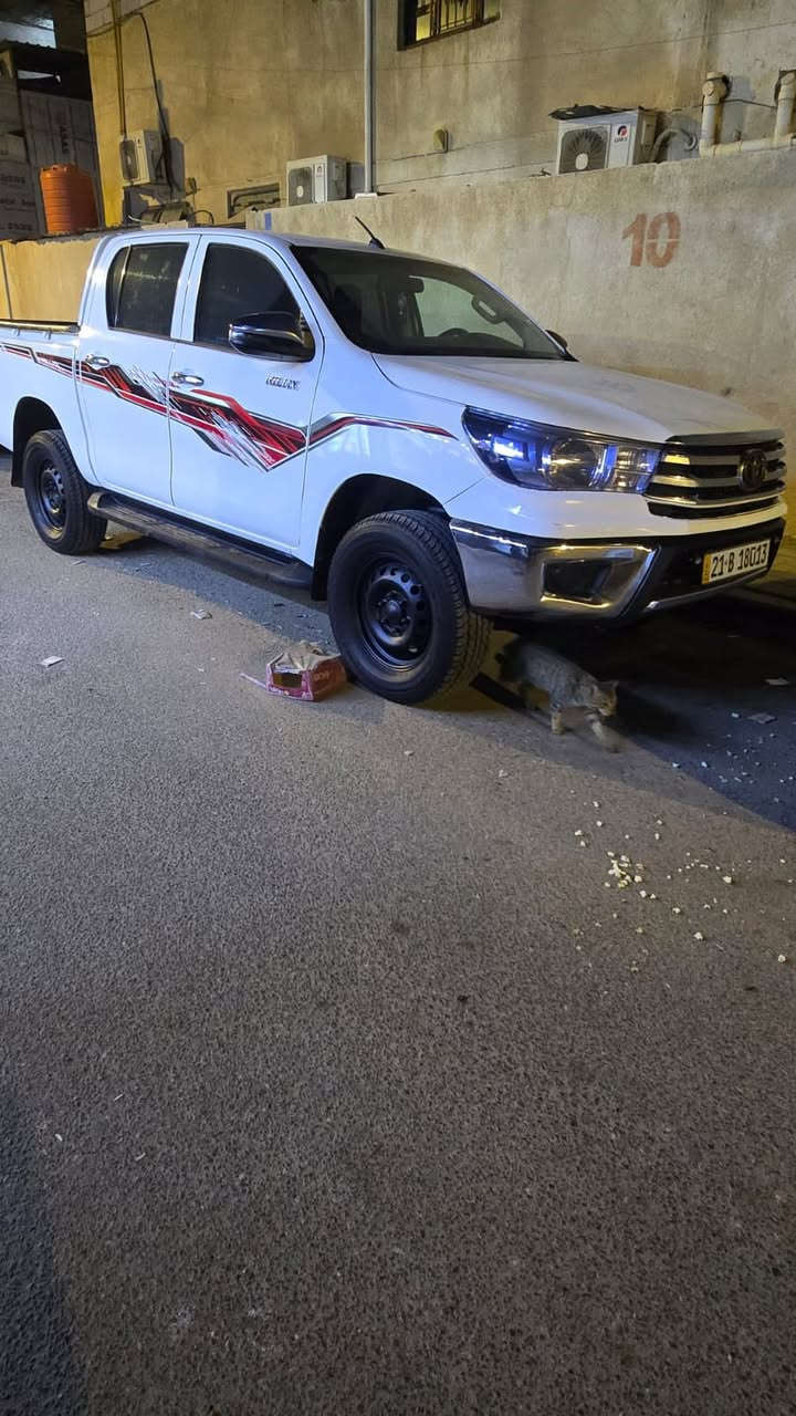 سلام عليكم 
هايلوكس مديل 20 اصل ادوات
بيها صبغ حزام فقط بدون ضربه 
مكفوله من الكص بدي وشاصي مكفول من الكص 
السياره جاهزه مناقصها اي شي 
السعر 145 وبيها مجال 
للاستفسار ***********@
