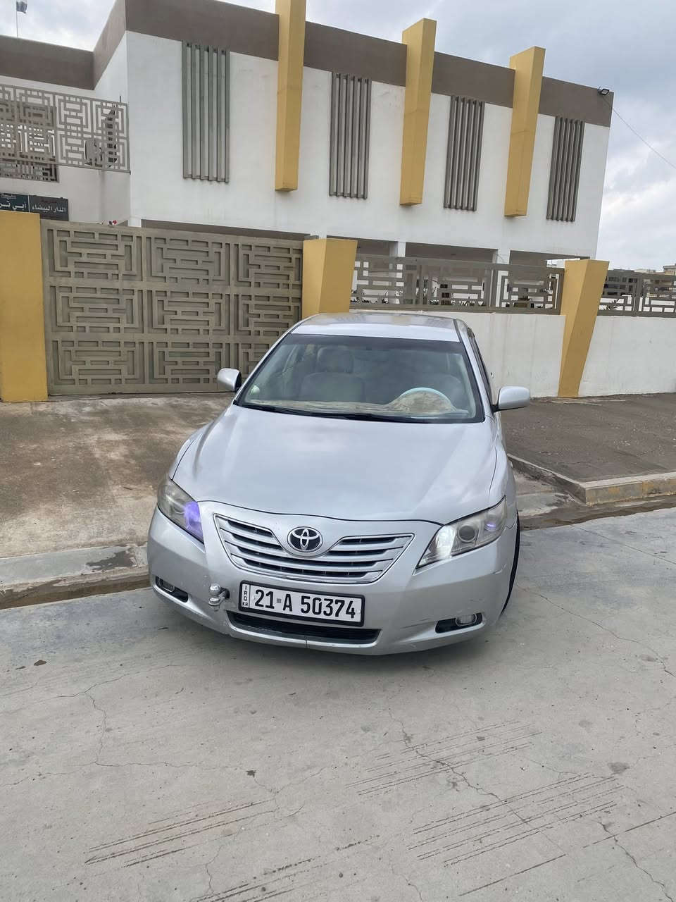 كامري 2007 خليجي
فئه GL 

محرك 2400 VV-t 

رقم سليمانيه 

سياره جهزه وكامله مابيه اي نقص 

محرك مامفتوح 
السياره بيه باب خلف السياق مبدل بلدي وشوي صبغة 
كامر 
تخم تاير جديد 
منظومه زينون 

 
مكاني كركوك 

السعر 107 وبيه مجال 

اتصال ***********
