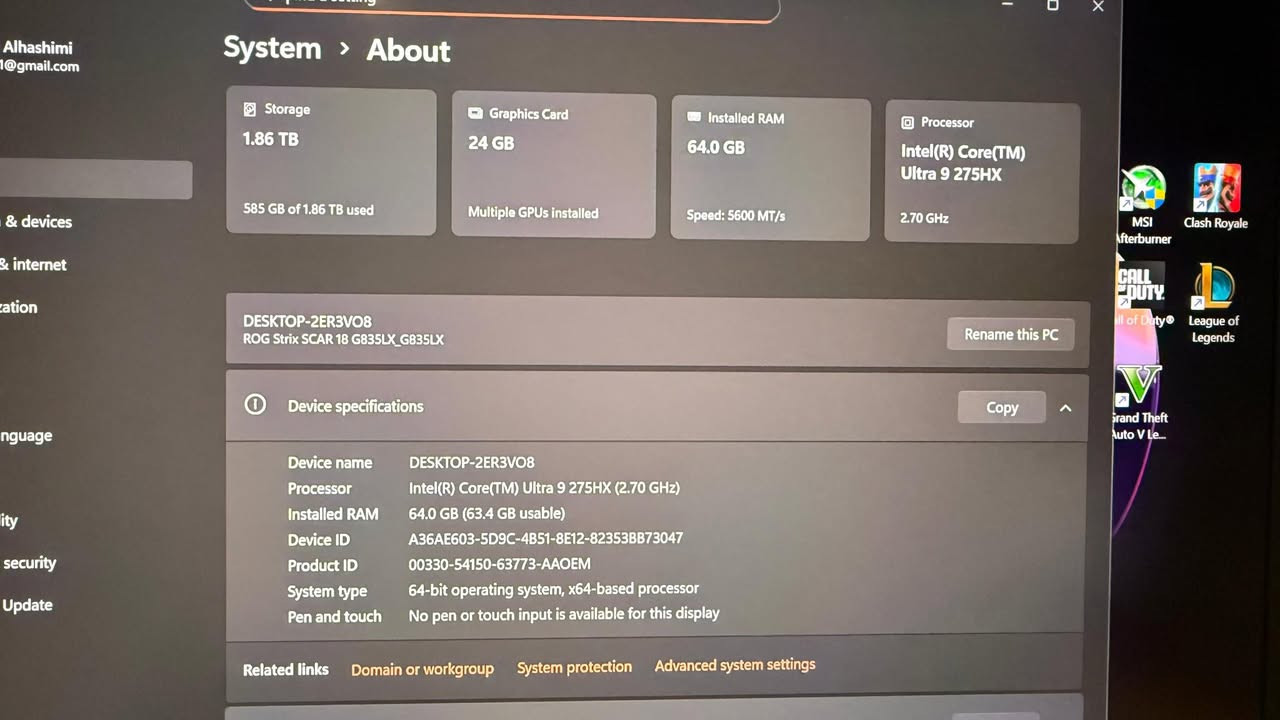 السلام عليم لابتوب مستخدم  
موصفاته وسعرها الي مذكور بالصوره 
وسعرها قفل خمس ملاين ٧٥٠الف


**إذا كنت صاحب هذا الإعلان وتريد حذفه لأي سبب، رجاءا أرسل رسالة إلى الدعم الفني**