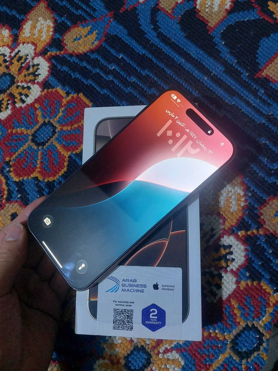 سلام عليكم جهاز ايفون 16 برو ماكس ذاكرة 256 لون ذهبي جهاز جديد جدا جدا واستخدام مال كم يوم جهاز بطارية 100 عدد دورات 13 فقط جهاز بضمان سنتين
السعر 1500وبي مجال بسيط مكاني بغداد


**إذا كنت صاحب هذا الإعلان وتريد حذفه لأي سبب، رجاءا أرسل رسالة إلى الدعم الفني**