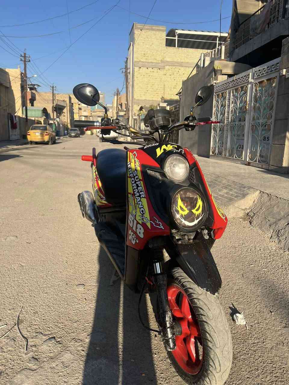 سلام عليكم دراجه للبيع سعرها مليون و٣٠٠ وبيها مجال عنواني مشتل شارع اجتمع ‭٠ ٧٧٦ ٠٣٦ ٦٤٥٥‬
