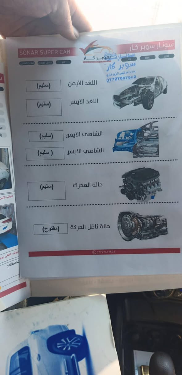 من رحصه الادمن توكسان خليجي 2013اربيل بيه صبغ الدعاميات وباب السائق مكاني بغداد مدينه الصدر والسعر 135وبيه مجال رقمي ***********
