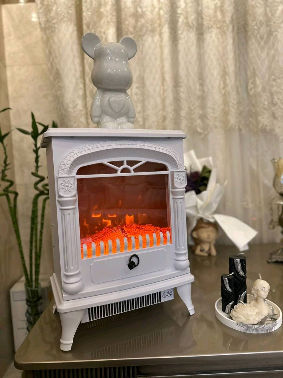 اخر وجبة لون ابيض فقط
 صوبة الجميلة #كرسمس 🎄 🤍 
صوبة كهربائية منظر حطب ونار 🔥
وهج 3D حقيقي عكس باقي الانواع 
تحتوي على فان تدفئة حرارة عالية
وثرموستات للتحكم بالحرارة
تشتغل ع السحب 
يمكن تشغيلها منظر فقط او تدفئة ومنظر
تصميم راقي مميز ✨

قياس 51سم الارتفاع 38x سم العرض
 تمتاز الصوبه بهيكل الخارجي قوي جدا

للحجز والأستفسار مراسلتنا 📩📨 
او الاتصال ***********
التوصيل لجميع المحافظات 🚚 
