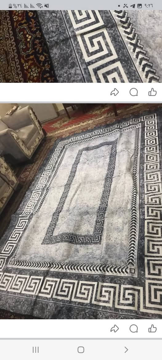 كاربد قياس ٢ في ٣ السعر ٢٠ وبي مجال


**إذا كنت صاحب هذا الإعلان وتريد حذفه لأي سبب، رجاءا أرسل رسالة إلى الدعم الفني**