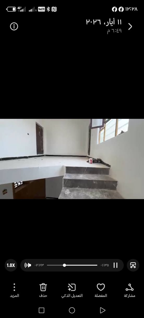 السلام عليكم
دار للبيع في شارع المدرسه الدينيه
مساحه ١٠٠ متر
بناء طابوك ومسلح حديث
جاهز للسكن
مكونات الدار //استقبال ومطبخ وغرفه نوم وصاله ومجموعة صحيات داخليه وخارجه
اتصال //***********
السعر ٦٠ وبي مجال كلش بسيط
