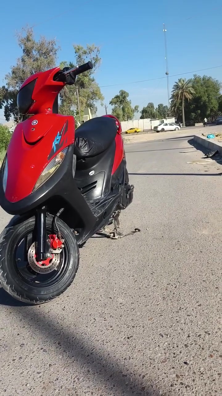 دراجه للبيع نضيفه محركها ممفتوح دراجه بلاديه الاستفسار واتساب ‭0775 336 6281‬
