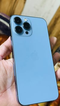 ايفون 13 برو ماكس اللون بحري   ذاكرة 256  البطارية 76 اصلية  فقط مبدل ...