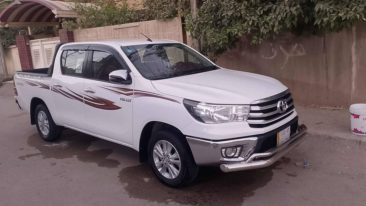 السلام عليكم  رمضان كريم 
هايلوكس كويتي 
مكفول كفاله عامه 
فول مواصفات
تبريد قطعتين
امامي ×خلفي
رقم واسط
نكليزي جاهز
تخم تاير 
حداديه جديده
محرك كير مكفولات
ماشيه 200
بسمي مداور ثاني يوم
مكان السياره ذي قار  قضاء النصر 
السعر 250$
للتواصل ***********
