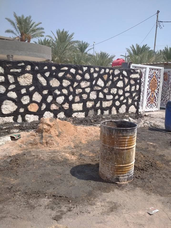 أبو حيدر البناء الحجركرسته وعمل شغل درجةاوله ***********
