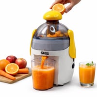 🍊✨ عصارة قوية 200 واط لاستخلاص الفواكه والخضروات بسهولة 🍎🥕 هيكل ABS/AS...