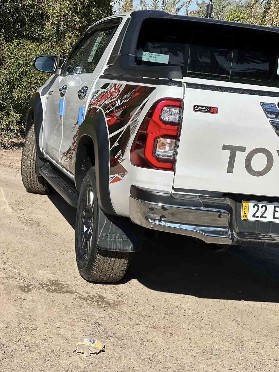 سلام عليكم
تويوتا هايلوكس2023سته سلندر ساس رقم أربيل 

مكفوله كفاله عامه ماشيه70

مواصفات

كشانه تبريد 

نقاط عمياء 

حساسات امامي خلفي 

تحكمات ستيرن

شاشه تدعم ابل كاربلاي واندرويد اوتو

بورمود وايكو مود

تبريد قطعتين 

ثلاجه رادارات جانبية 

شاحن لاسلكي

بصمه تشغيل 

بصمه أبواب 

دخول ذكي

العنوان بغداد اليوسفية ناحية الرشيد 

للتواصل ***********
