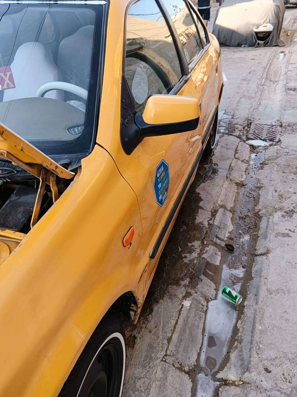 سلام عليكم سياره سمند موديل ١١ سنويه ل٢٩ مصفره هيئه وغرامات تخم تاير دوشمه سستم مكينه فرنسي سياره مال جناي مكفوله من ضربه تبريد كامل سياره كاملا علا اخر حبايه *********** سعر ٣٢ $ تحويل شوكت متريد
