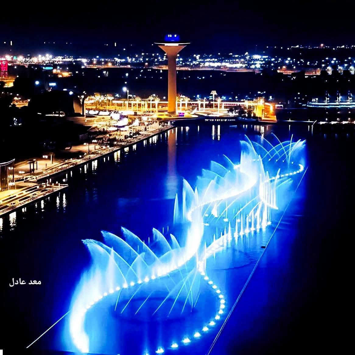 النافورة الراقصة تضفي جمالاً للجزيرة السياحية في العاصمة بغداد : غدا يوم السبت ننطلق الى جزيرة بغداد السياحية بعد الافطار الساعه (8) مساءآ النفر (3) 
للحجز والاستفسار الاتصال ع الارقام التاليه متوفر واتساب 📞***********     ‭0780 750 9356‬
