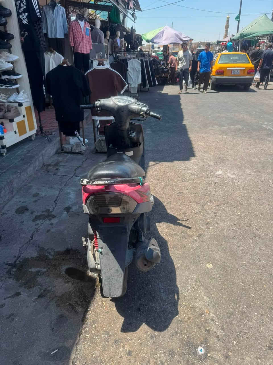 دراجه ماكس عدله نضيفه اخت الجديده مال رمبه   السعر مليون او مرواس بوليس كابريته مو نوزل الاتصال على الرقم ***********
