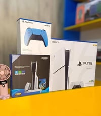 بلي 5 سلم ياباني مستعمل قليل جديد كامل ملحقات   + قاعده شحن و فان تبري...