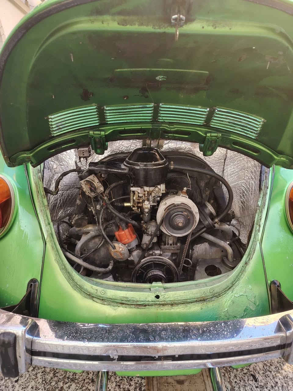 من رخصة مدير الكروب المحترم..
بالبصرة.. بالبصرة.. 
فولكس بيتل ( رگة) موديل 1976 مكينة 1600
السيارة جاهزة كهربائيات وحدادة وادامة كاملة للبريك...
السيارة بأسمي ورقم بغداد دولي وسنوية لل29 طخم تاير وعليها إدامة للمحرك لاتنقيص ولا تبخير..
السعر المطلوب ٧٥ ورقة ومجال بسيط 
(السيارة موجودة بالبصرة)...***********
تحياتي للجميع
