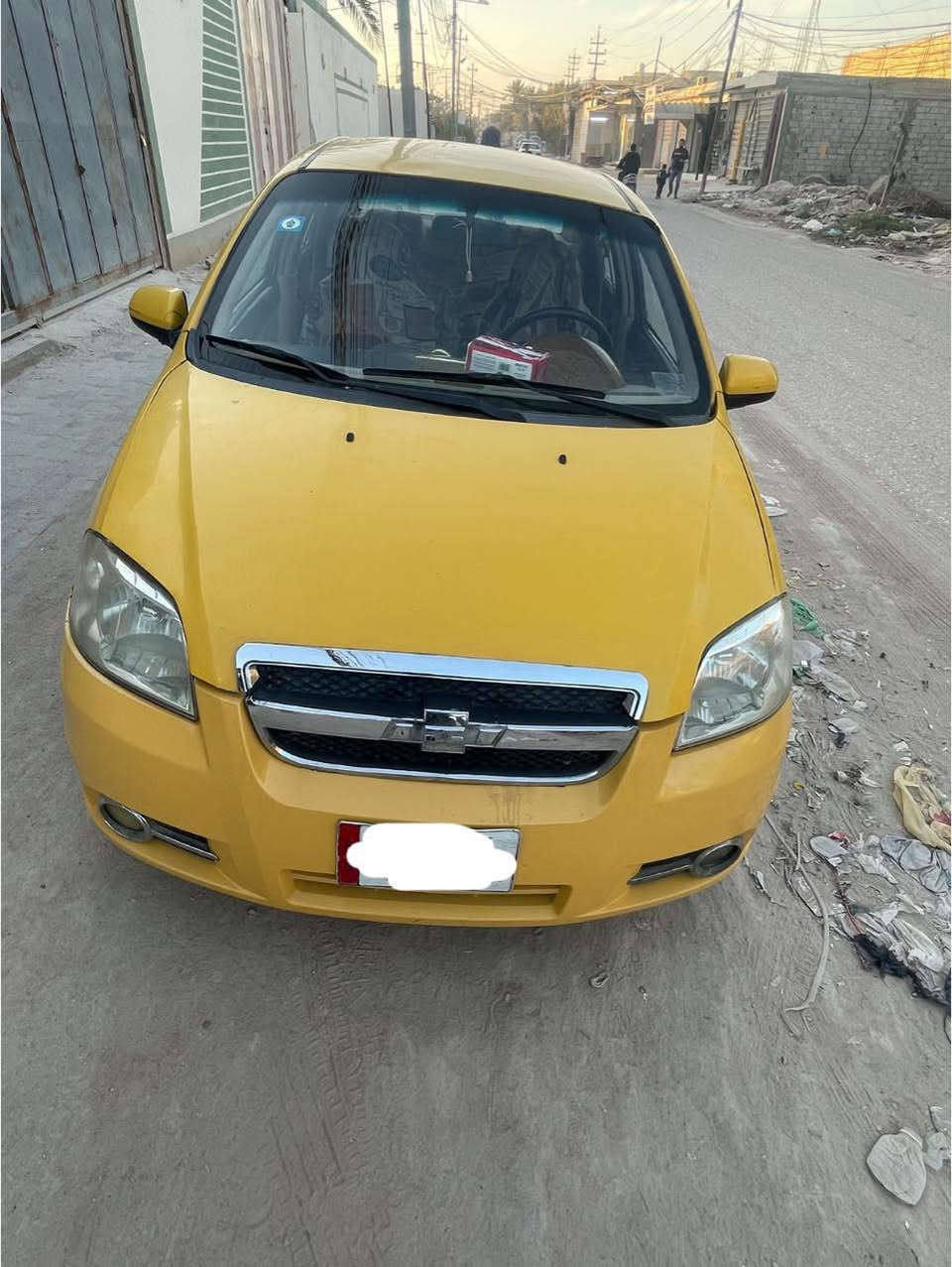 السلام عليكم سياره افيو الون اصفر أجره مديل ٢٠١١ محرك مفتوح كير اوتو رقم كربلاء   سعر ٥٥ بيه مجال قليل  مكان نجف ستفسار اتصال ***********
