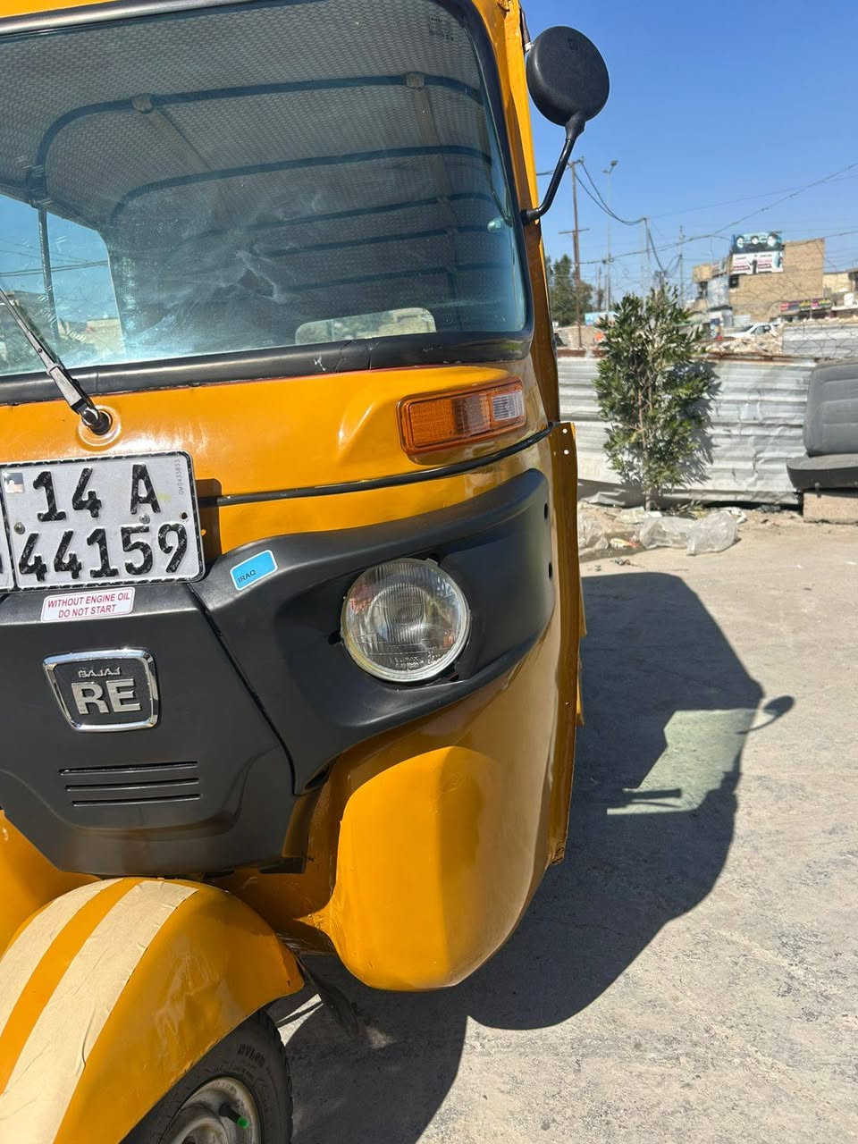 تكتك موديل( 20) شهر (2) رقم سنويه نكليزي تحويل ثاني يوم كشر مصبوغ عام للجماليه  مكينه كير كلج اكسل مكفول مكينه تخم تاير جبلي بيها كهرباء كامله اي نقص مابيها كبل لشارع ربع مذب عليها تحويل كبل عقد مروري مكاني بغداد الشعلة (*********** واتساب) (السعر 6400 ملايين) و بيه مجال خاتم الطيبين
