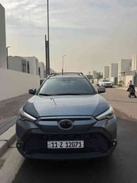 كورلا كروس موديل 2024 وارد امريكي هايبرد حادثهه بنيد مبدل ومصبوغ ايربا...