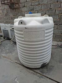خزان ماء تانكي ١٠٠٠ لتر + تنور حديد + جرباية اطفال للبيع الاسعار التان...
