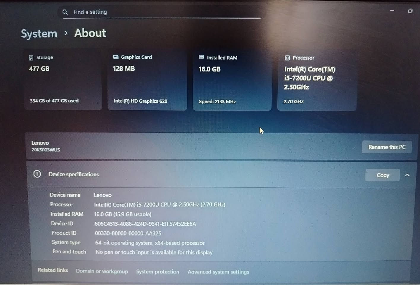 السلام عليكم
 
لابتوب لينوفو للبيع 
المواصفات بالصورة 
يجي وياه ماوس وايرليس جيمينج وكيبورد حجم 100% وماوس باد 

السعر 225 الف


**إذا كنت صاحب هذا الإعلان وتريد حذفه لأي سبب، رجاءا أرسل رسالة إلى الدعم الفني**