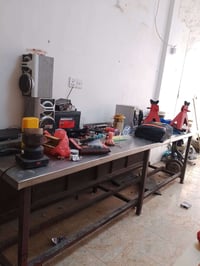 ميز وجه ستيل ثقيل تزكام  قوي طول 3 ولعرض متر  للبيع مكاني بغداد دوره 0...