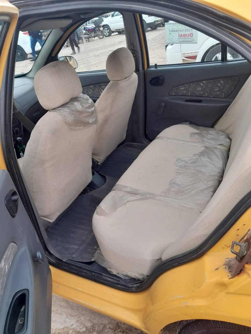 طيبة موديل 15سياره جاهزه أي نقص مابيهه تخم تاير مكينه كير خير من الله مصفره هيئه و غرامات سنويه جديده رقم انكليزي مكان السيارة بغداد قرب مجمع بسمايه السعر 35وبيهه مجال غير متواجد ع نت ***********
