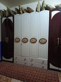 غرفة ماليزي • ابيض ماروني • ٧ قطع