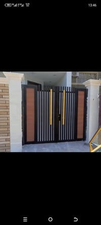 اخوكم حداد متنقل شغلي بيبان وشبابيك كلشي يخص الحدادة 07703824108