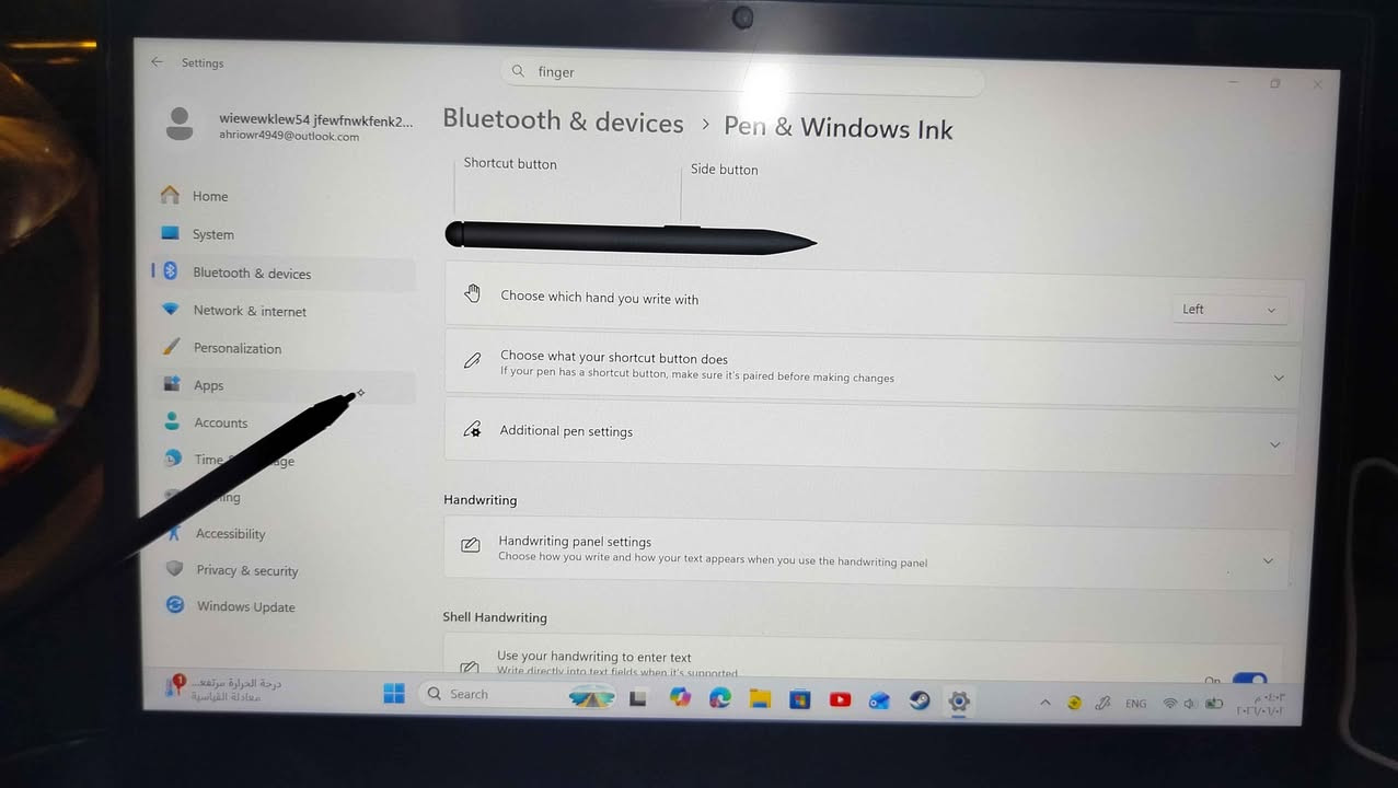 لابتوب Lenovo مستخدم 
مواصفاته:
المعالج: Intel Core i7-10510U (جيل عاشر)
الرام: 16GB DDR4
التخزين: SSD سعة 512GB
كرت الشاشة: Intel UHD Graphics
نظام التشغيل: Windows 11 64-bit
مناسب للدراسة، الأوفيس، التصفح، والبرامج اليومية والمكتبية.
شاحن الأصلي مال الجهاز
يحتوي قلم مخصص للجهاز
الشاشة لمس + قفل بصمة كركوك, العراق


**إذا كنت صاحب هذا الإعلان وتريد حذفه لأي سبب، رجاءا أرسل رسالة إلى الدعم الفني**