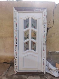 باب المنيوم • ١٩٢×٩٣سم • كوت زويريجات الشراي