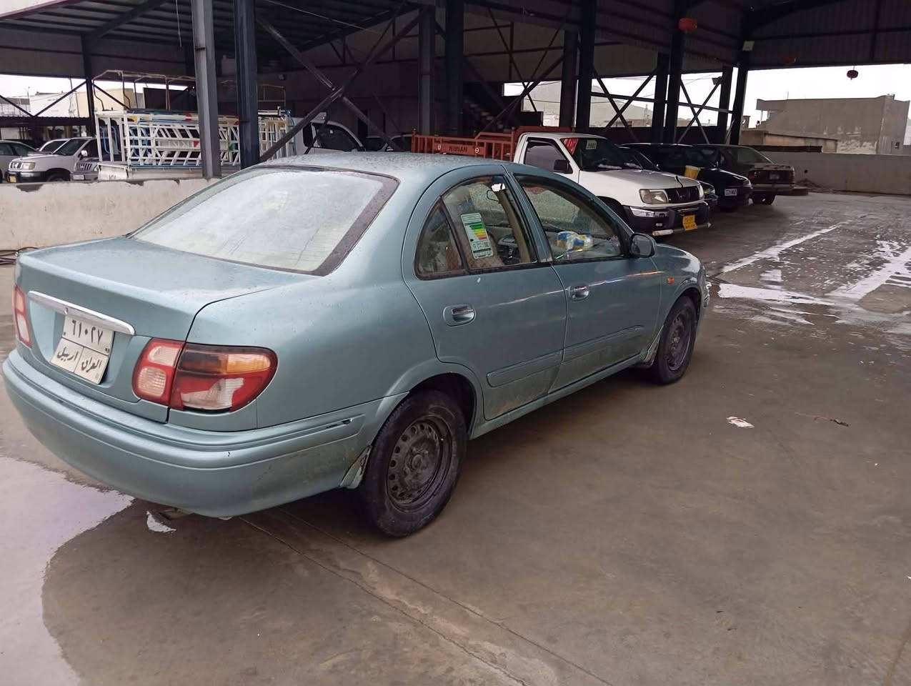 سەنی مۆدێل 2002 ناو زەرد 4جام کارەبا گێڕو مەکینەو تەقەو ڕەقەی بەشەرت 3بۆ 4 پارچەی بۆیاخە بەحیزام ئەیفرۆشم بێ دەعمو لێدراو     تەحویلو غەرامەو بەناوکردن بەشەرت***********
