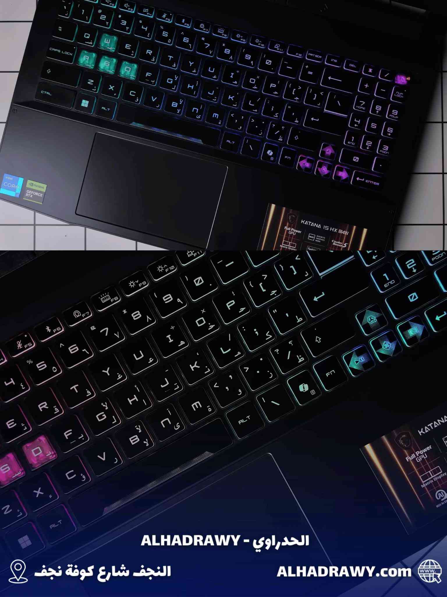 ‏🔥 MSI Katana 15 HX B14WFK 🔥 ✅ مستخدم نظافة 99% – بحالة ممتازة جداً ⚙️ المواصفات: ‏🔹 Intel Core i7-14650HX ‏🔹 RAM 16GB DDR5 ‏🔹 SSD 512GB 🔹 NVIDIA GeForce RTX 5060 8GB GDDR7 115w  🔹 شاشة 15.6” FHD IPS 144Hz ‏🔹 Wi-Fi + Bluetooth 🔹 بطارية 75Wh 🎮 مناسب للألعاب الحديثة، التصميم، المونتاج، والبرامج الهندسية الثقيلة. 💰 السعر: 1,772,000 دينار عراقي 📍 معرض الحدراوي - النجف 🚚 توصيل إلى جميع المحافظات 📩 للاستفسار أو الحجز راسلنا على الخاص أو واتساب


**إذا كنت صاحب هذا الإعلان وتريد حذفه لأي سبب، رجاءا أرسل رسالة إلى الدعم الفني**