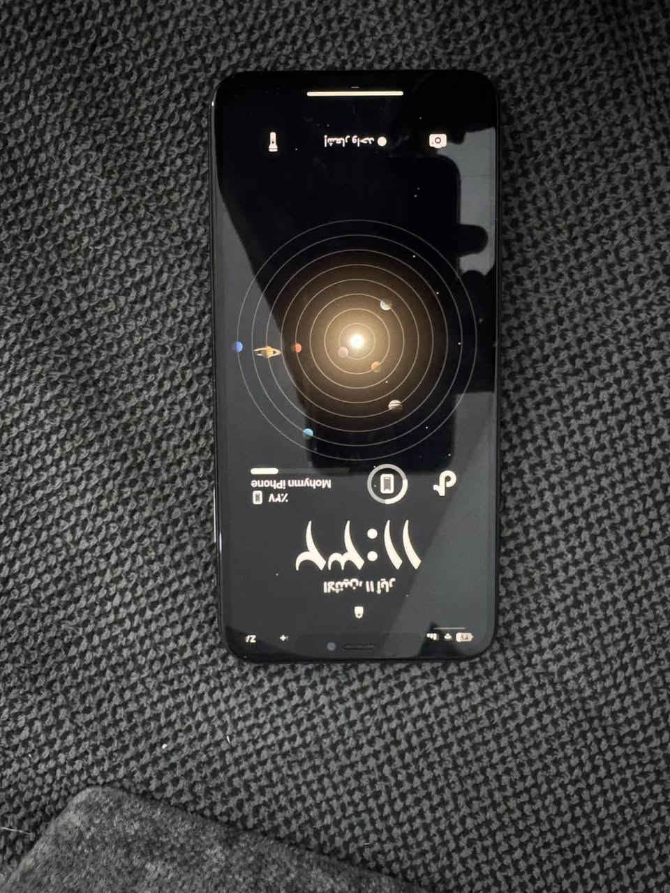 سلام عليكم ايفون اكس ماكس المبايل لونه اسود مبدل بطاريه وفيس إيدي متوقف من التحديث شاشه بلاديه مالته السعر 140بي مجال مكاني ديالى خان بني سعد***********
