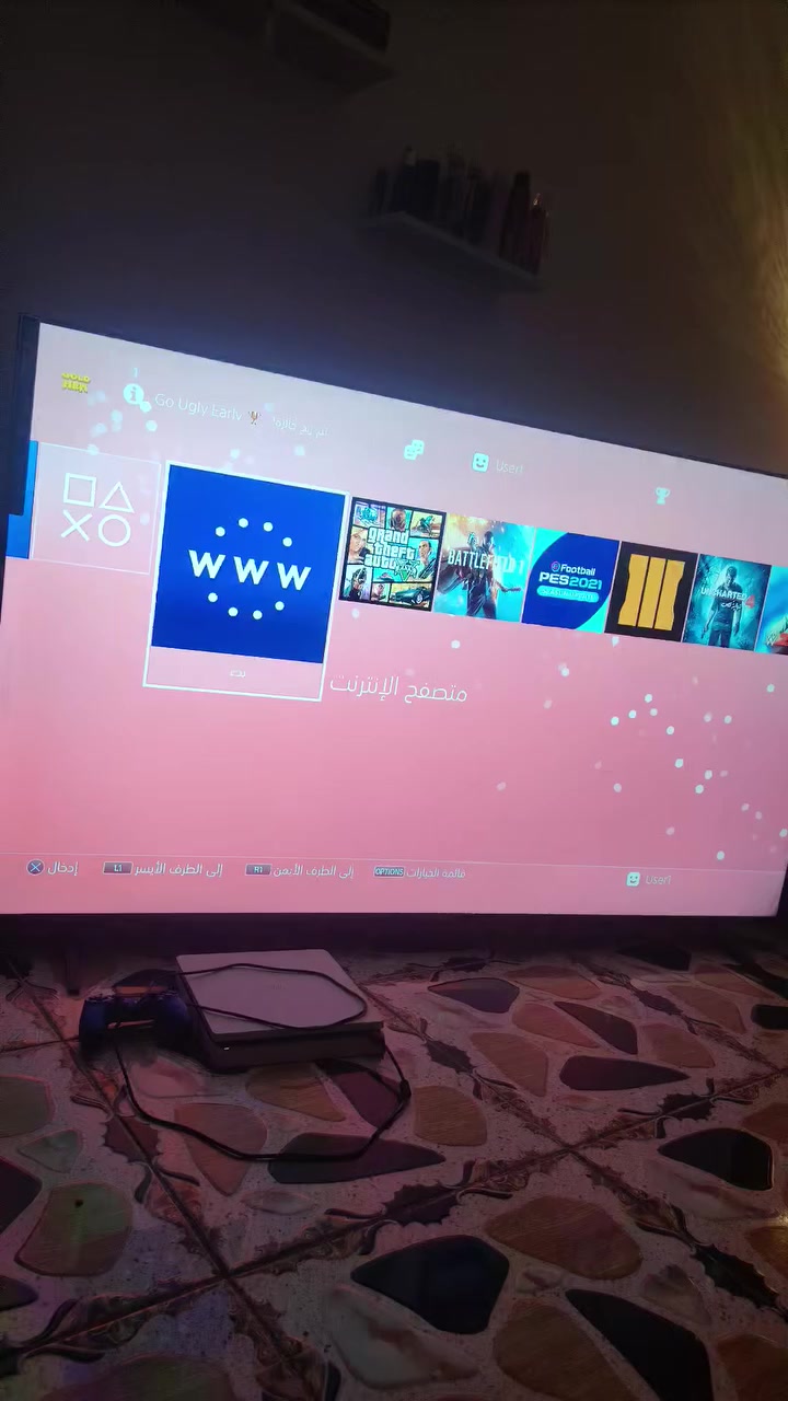 السلام عليكم
بلي نضام  9سلم واحد تيرا مهكر

عشره العاب بي وجميع ملحقاته يدات ثنين اصلايات وحده عاديه وحده من الصلايات فقط الكير مالتها عطلان

السعر ٣٣٠ قفل مع جميع الملحقات التواصل وتساب فقط***********

والبيع وجه لوجه مكاني بغداد مدينة الصدر شارع الأخشاب
