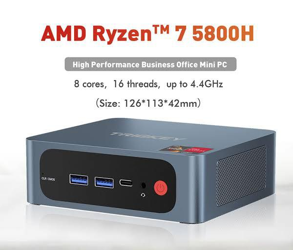 للبيع ميني بيسي Mini PC مواصفات كلش قوي

TRIGKEY S5 
CPU: Ryzen 7 5800H (8C - 16TH)
GPU: AMD 3GB Radeon Graphics
RAM: 32GB (2x16) Crucial DDR4 3200Mhz 
SSD: 1TB Crucial P3 Plus Gen 4 5000MB/s

سعر ٤٧٠ الف


**إذا كنت صاحب هذا الإعلان وتريد حذفه لأي سبب، رجاءا أرسل رسالة إلى الدعم الفني**