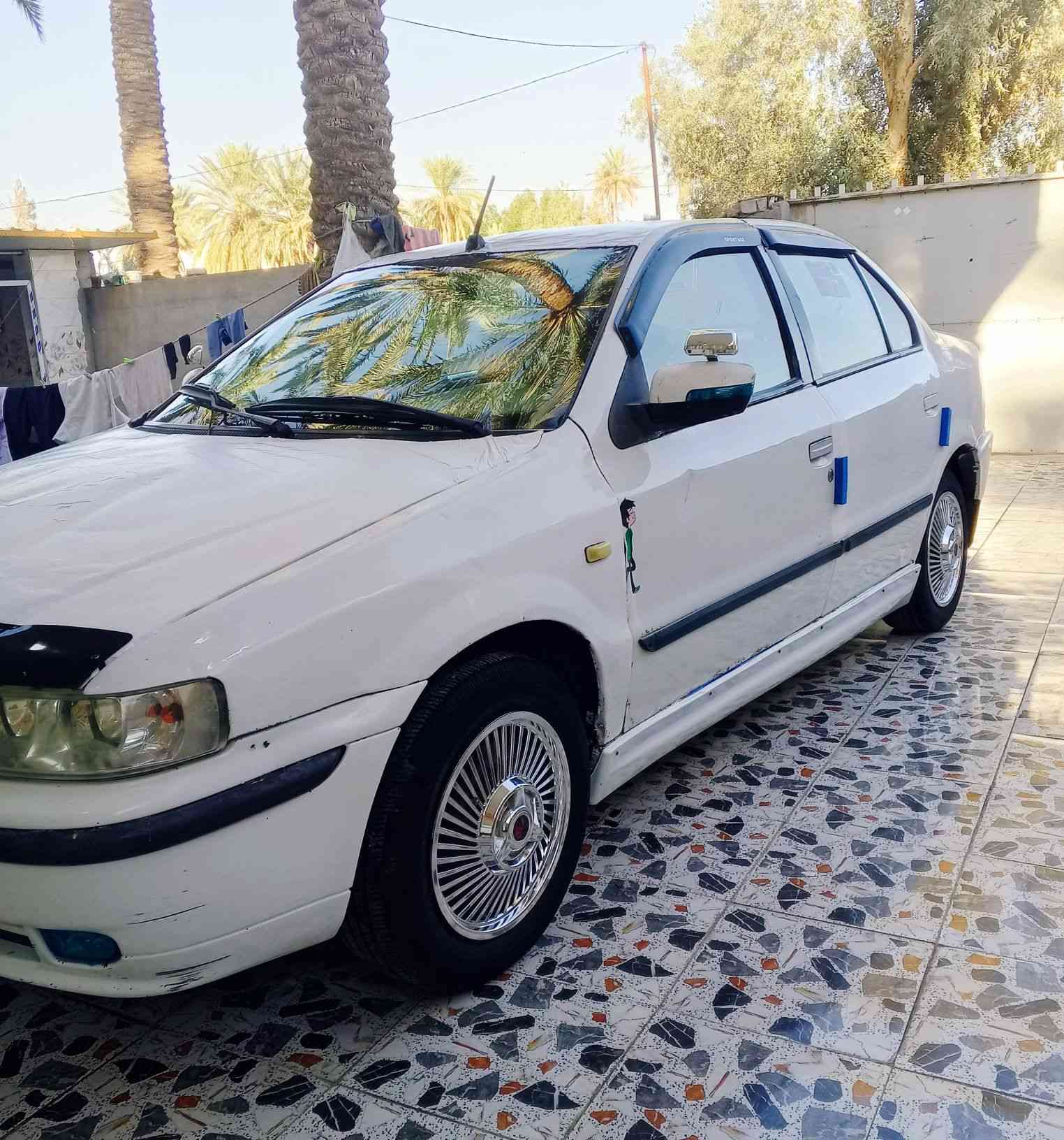 سمند سورن خصوصي رقم واسط مشروع وطني سنويته 2028 موديل 2011 مكفوله من الضربه القويه والصبغ عدا باب كير ومكينه مكفولات صدر خلفي والامامي كله تمام الحمد لله تخم تاير مدوشمه كله درجه اولى تبريد شغال كهربائيات كله شغاله كفاله السيارة جاهزة ومكفوله مصفره غرامات السعر 31وبيه مجال قليل جدا مكاني الصويره رقم الموبايل ***********
