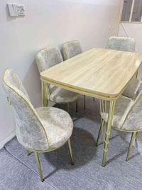 طاولة سفرة • كنب تركي • بدون عيب