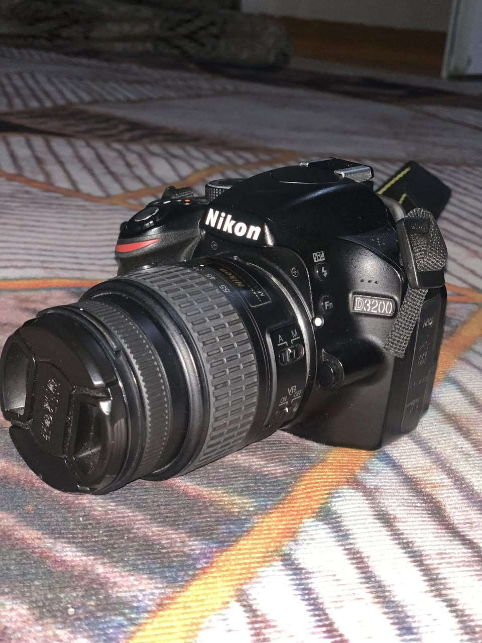 السلام عليكم 
نيكون d3200 للبيع 
نضافة 90‎%‎
بطارية وحدة 
رام 32gb 
مع جنطتها 
سعر 240الف و بيها مجال او مراوس بموبايل 
للاستفسار اكثر مراسلة خاص


**إذا كنت صاحب هذا الإعلان وتريد حذفه لأي سبب، رجاءا أرسل رسالة إلى الدعم الفني**