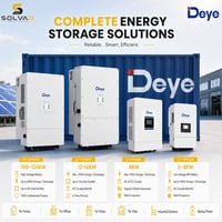 ⚡ متوفر الآن مجموعة مميزة من انفرترات Deye الأصلية ⚡  إذا تبحث عن أداء...