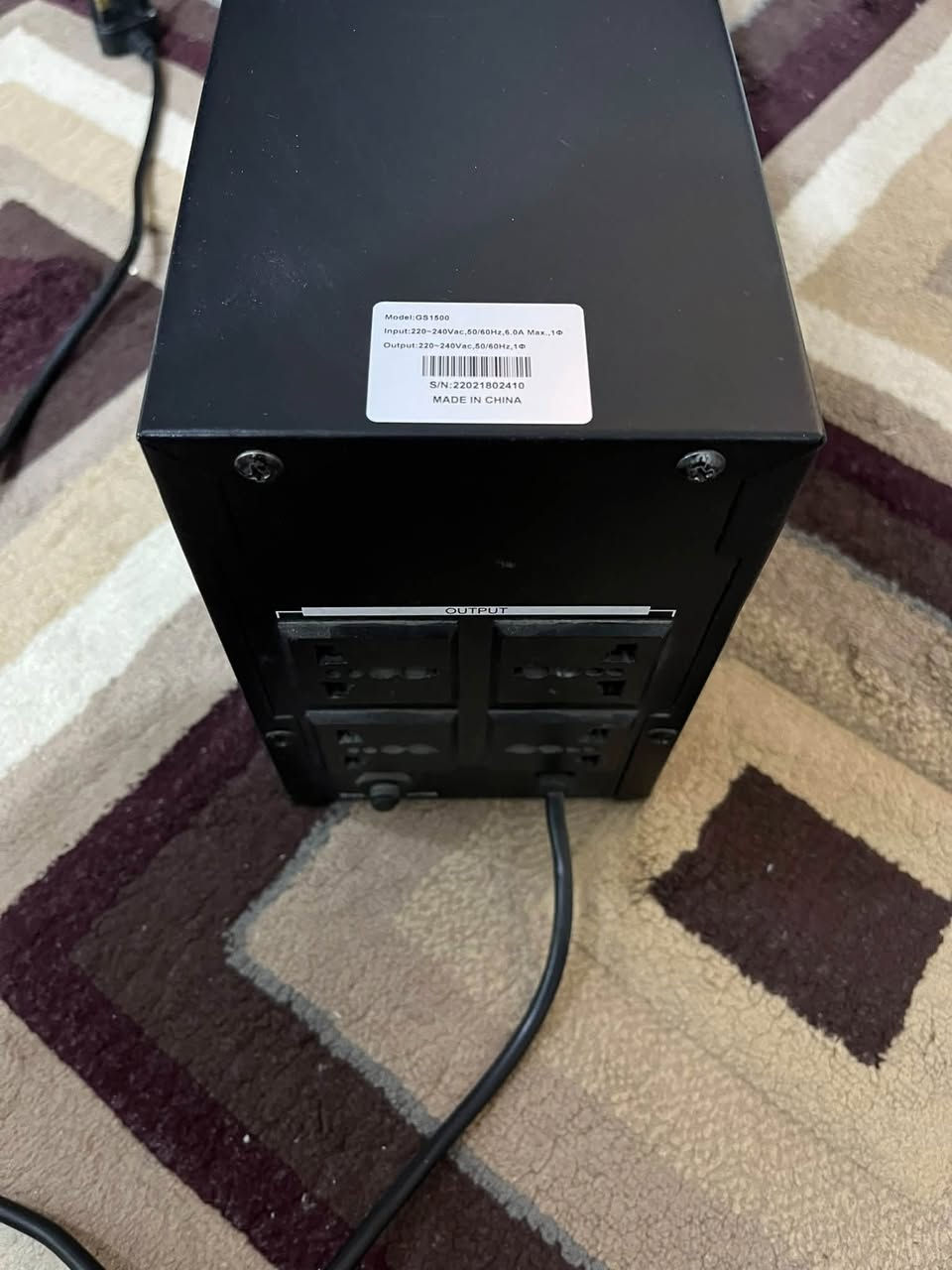 UPS 1500va offline
بطاريته تعبانة
سعره 35 الف ويا التوصيل


**إذا كنت صاحب هذا الإعلان وتريد حذفه لأي سبب، رجاءا أرسل رسالة إلى الدعم الفني**