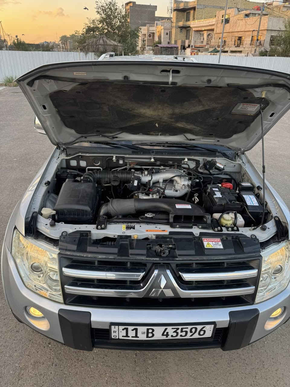 .
سلام عليكم 
باجيرو للبيع 
موديل ٢٠٠٨.   ماشية.   57 الف شرط لفحص 
       ابسمي.     شخصيااا   
    سيارة جانت متروكة وكفالة  عامة من كلشي 
سياره لا ضربه ولا صبغ ولا تبديل ولا جراد ولا بارد
 
 محرك ٦ سلندر/٣٥٠٠

كير ومكينه. مكفولات منل فتح.  
      سيارة بوضع شركة
رقم بغداد تحويل مباشر 

     سيارة كلش جديدة وبيع اي سونار يعجبك وديهااا
مكان سياره بغداد. 🏚️           
                       السعر.    138$$
رقم الهاتف ***********
تصال فقط ما ممتواجد على نت
