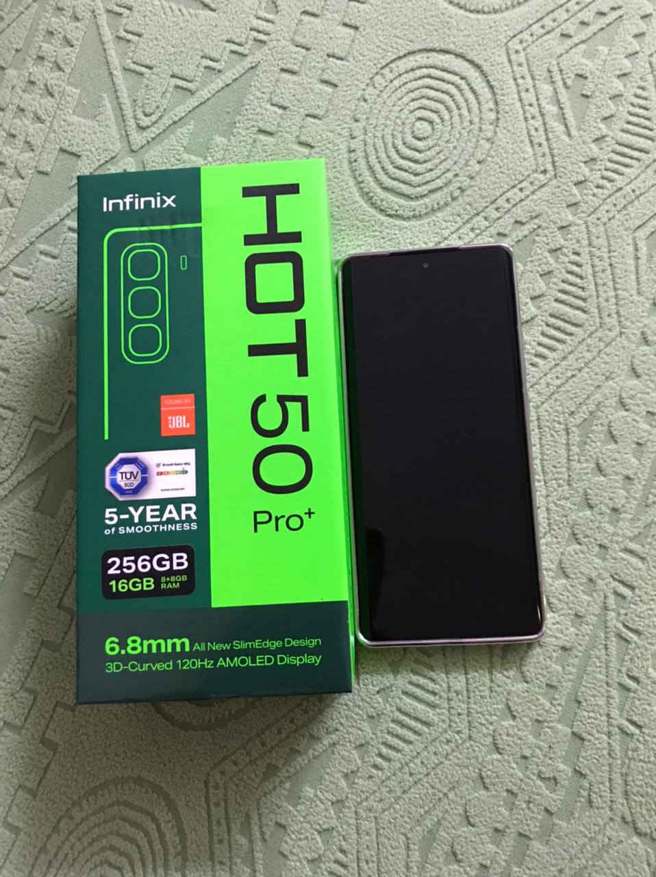 infinix hot 50 pro plus 

ذاكرة 256
داخليه 8+8

جهاز نظيف ومكفول لا مفتوح ولا مصلح فقط كم طخه بالشاصي والظهر لا غير 

ملحقات كارتونه فقط

السعر 150 قفل قفل 

مكاني الشعب شارع الصحه قرب فلكه الفيحاء 

رقمي ***********
