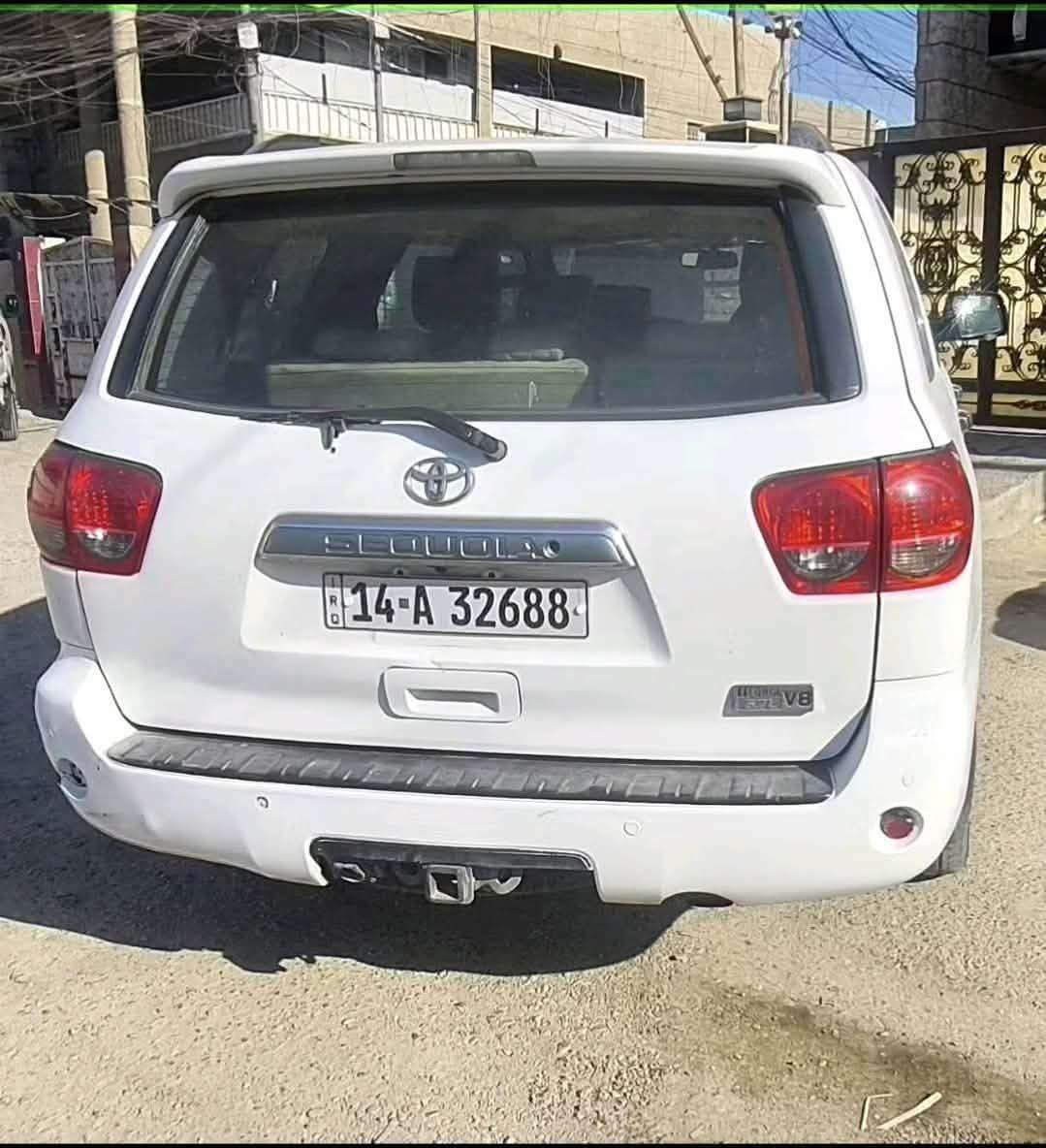 سيكويا ٢٠٠٩ خليجي ابيض فئة لمتيد مكينة ٥٧٠٠ تبريد منظومة جديدة صدر جيد منظومة غاز ٨٠ لتر السيارة كاملة ما بيها نواقص مكانهة بغداد الامين الثانية السعر ١٥٠ ورقة للاستفسار الاتصال على *********** موجود واتساب
