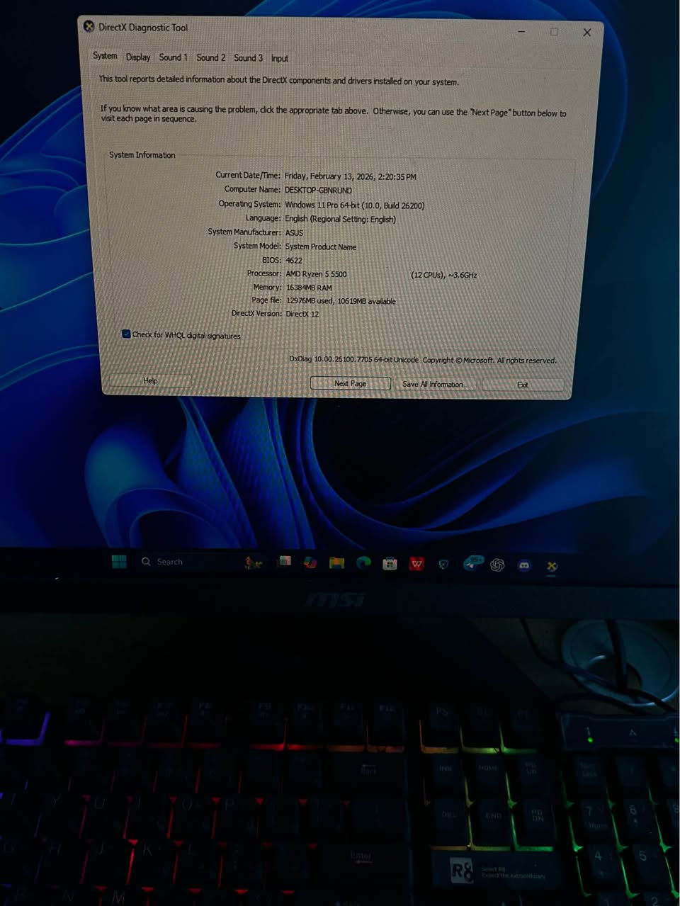 للبيع حاسبة كامله ( كيس + شاشة + ملحقات ) ، احترافية للألعاب والاستخدام القوي 🔥

استخدام قليل جدًا ✅

كل القطع من ماركات عالمية معروفة ✅
( ASUS / DEEPCOOL / LEXAR / TFORCE )

وجميعها داخل ضمان الشركة الأصلية لمدة 10 أشهر كاملة مع كل الوصولات والباكيتات ✅

⸻

🖥️ مواصفات الكيس (تجميعة الحاسبة):
 • 🔹 كرت شاشة: XFX RX6650XT SWIFT 210 3FAN NEW
 • 🔹 معالج: R5 5500 TRAY
 • 🔹 مذربورد: ASUS B450M-A II
 • 🔹 بورسبلاي: DEEPCOOL PF600W 80+ WHITE
 • 🔹 رام: TFORCE 2X8GB 3600 DELTA RGB WHITE
 • 🔹 تخزين: LEXAR M.2 NVME 1TB NM610
 • 🔹 تبريد: MASS COOLER S4000 BLACK
 • 🔹 كيس: SAMA CASE M203 BK

⸻

🖲️ مواصفات الشاشة:
MSI MAG 244F
📺 FHD 24” | ⚡ 200HZ | ⏱️ 0.5MS | 🖼️ IPS FLAT

⸻

🎧 الملحقات:
 • سماعة Havit H2002E Pro (دقة صوت عالية + درايفرات 60mm قوية جدًا)
 • كيبورد وماوس RGB مميزين
Windows 11   مفعل كود اصلي
⸻

💰 السعر الكلي 925 ألف قابل للتفاوض  .
📍 بغداد – المنصور
📞 للتواصل: ***********

🚫 غير متواجد على فيسبوك، التواصل فقط عبر الرقم المذكور بغداد, العراق
