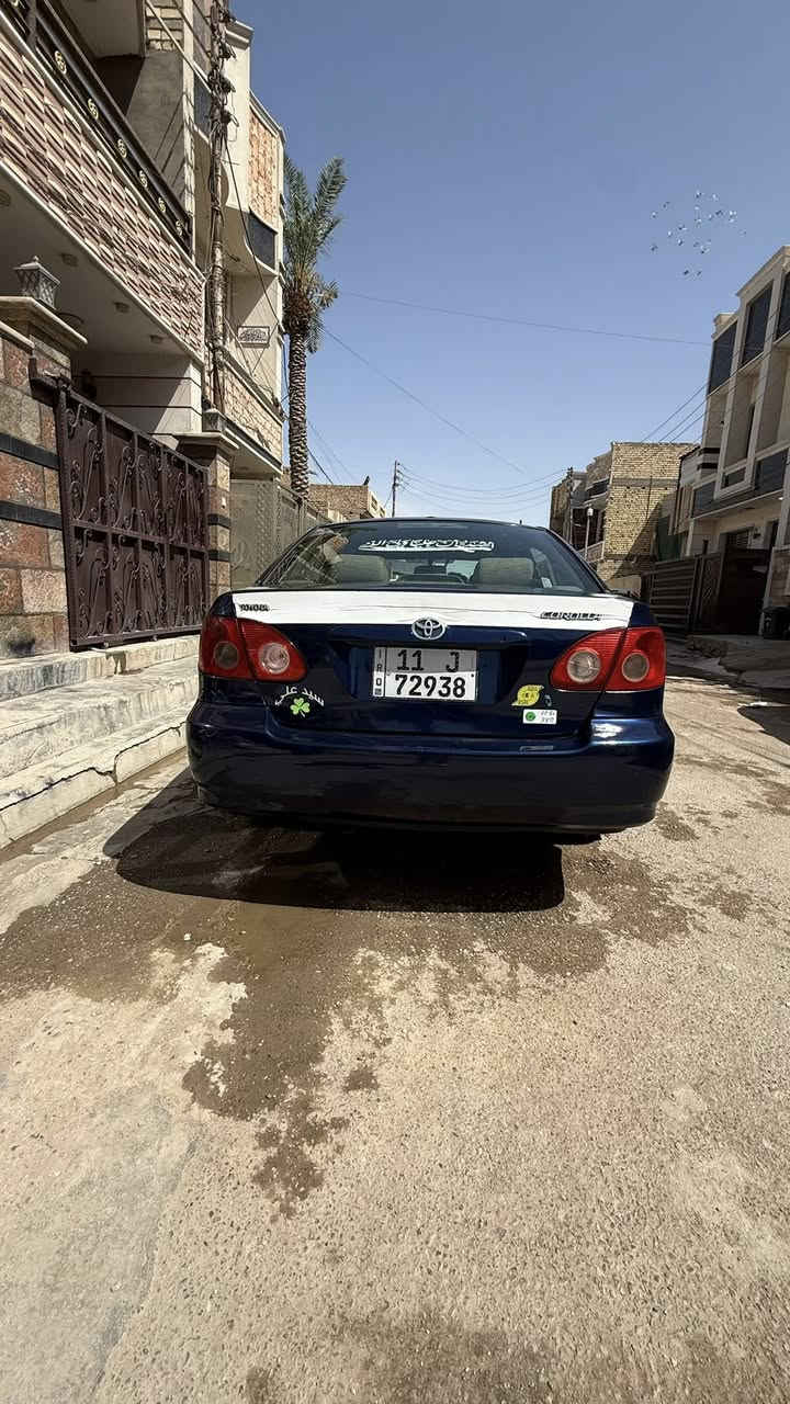 السلام عليكم
كورلا نحلة موديل 2007 رقم بغداد بأسمي سنوية ل31هزة جديدة السيارة حادثها الامريكي جاملغ امامي فقط ومصبوغه حزام لجمالية لان لونها يجرد محرك 1800 كير ومحرك يخبلن تبريد شغال الكهربائيات كله شغالة جامة اماميه جديدة دوشمة وأرضية جديدة راديتر جديد عنبار بريك كامل جديد تخم نوزلات وبلكات جديد تخم زوج تايرات امامي جديد ولخلفي نضاف بريك امامي خلفي جديد سيارة نضيفة 
السعر 75وبيه مجال بسيط
للاستفسار ***********
مكان السيارة بغداد
