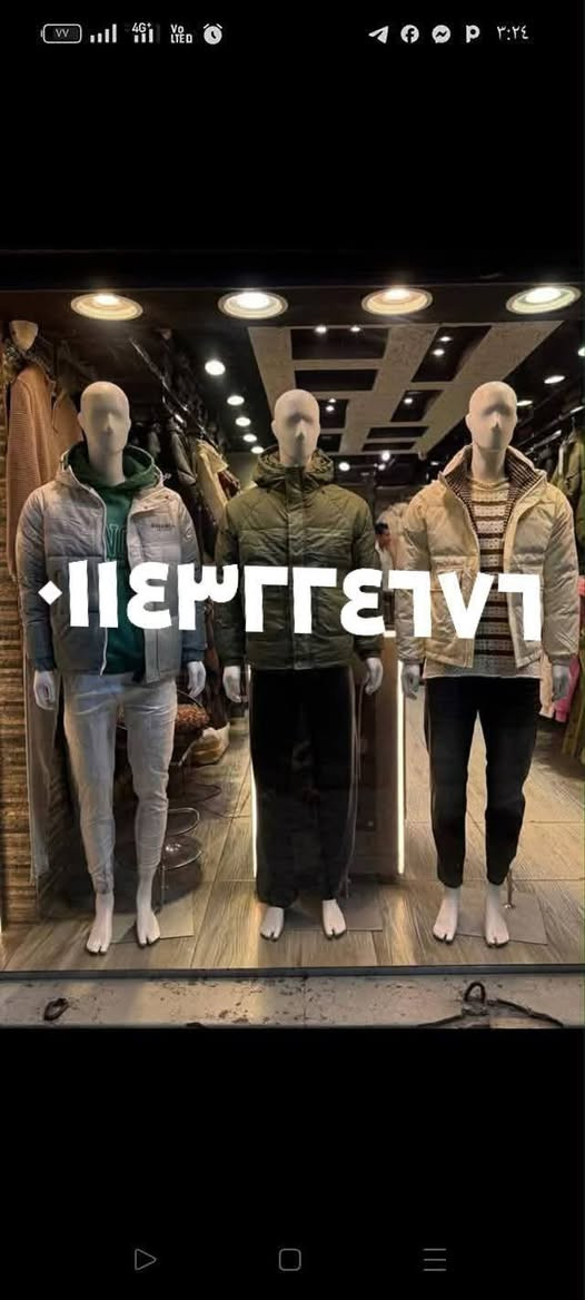 الحمد لله 
كل يوم في جديد من مصنع مباشره بسعر مصنع في توصيل و شحن للجميع محافظة استفسار علي ٠١١٤٣٢٢٤٦٧٦ وتساب


**إذا كنت صاحب هذا الإعلان وتريد حذفه لأي سبب، رجاءا أرسل رسالة إلى الدعم الفني**